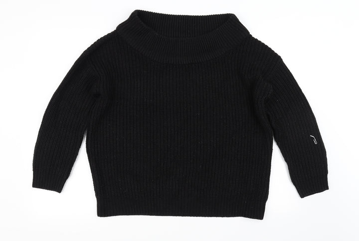 New Look Womens Black Pullover Jumper Size M