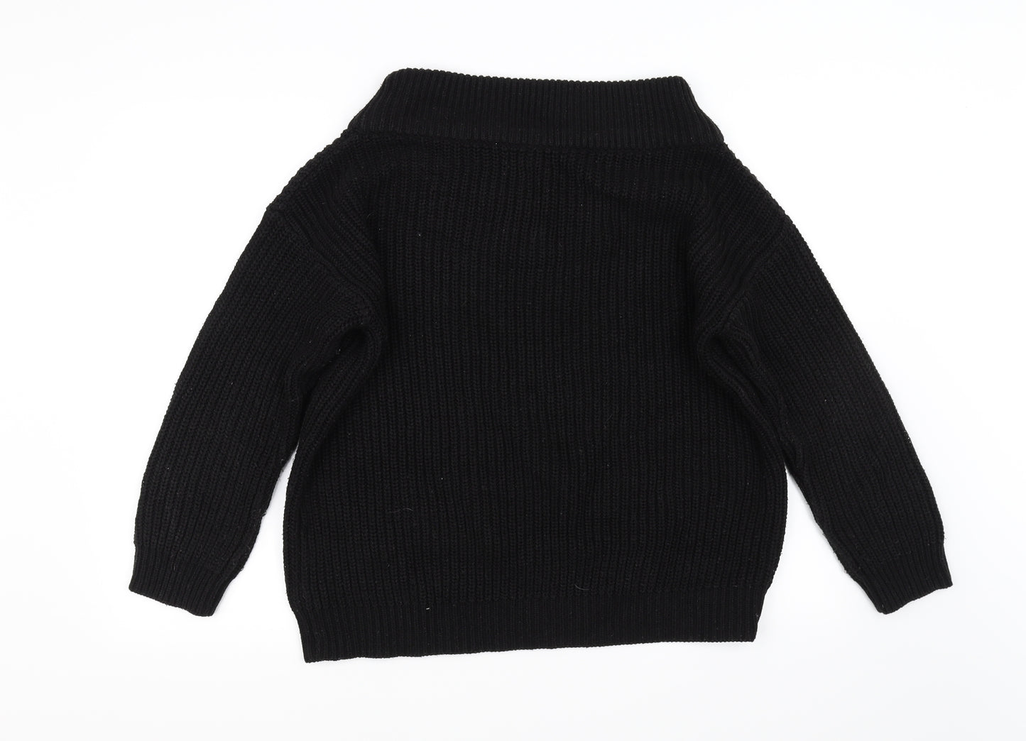 New Look Womens Black   Pullover Jumper Size M