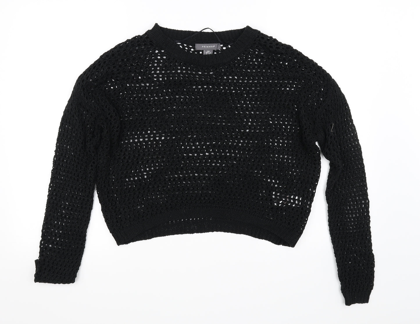 Primark Womens Black   Cardigan Jumper Size 6
