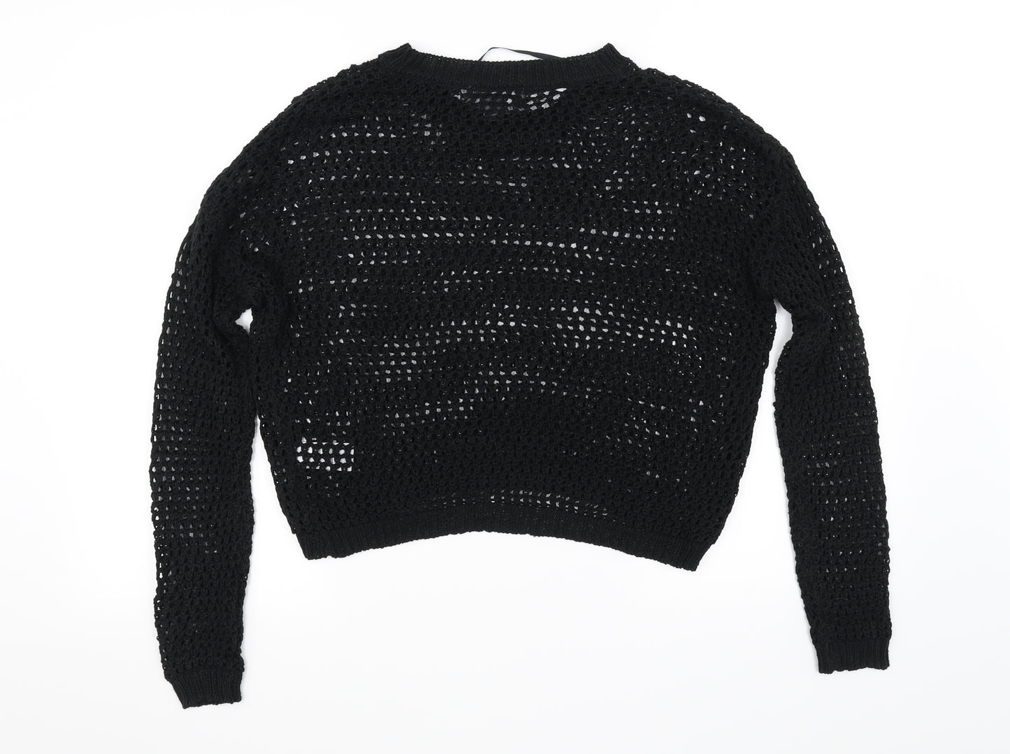 Primark Womens Black   Cardigan Jumper Size 6