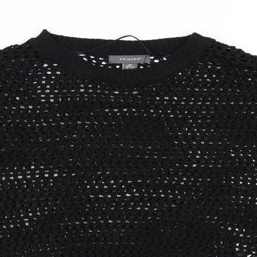 Primark Womens Black   Cardigan Jumper Size 6