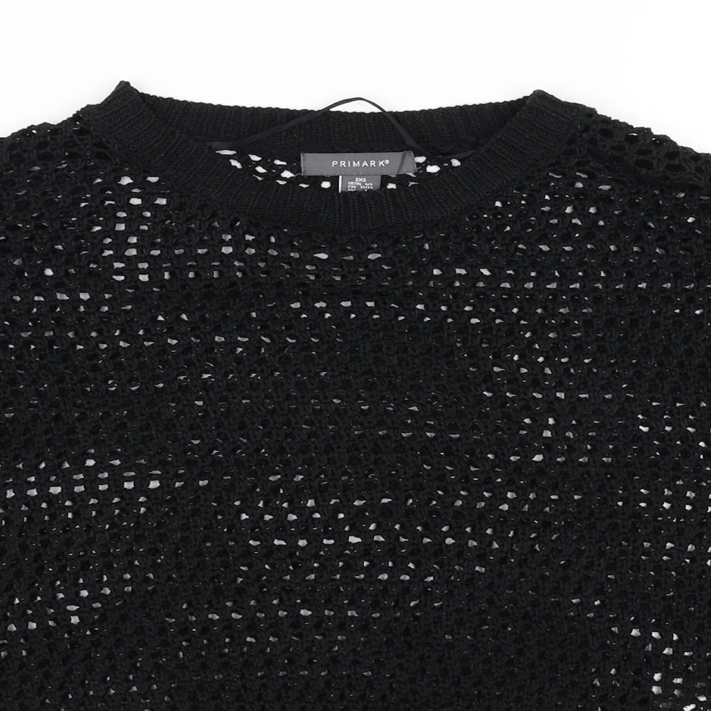 Primark Womens Black   Cardigan Jumper Size 6