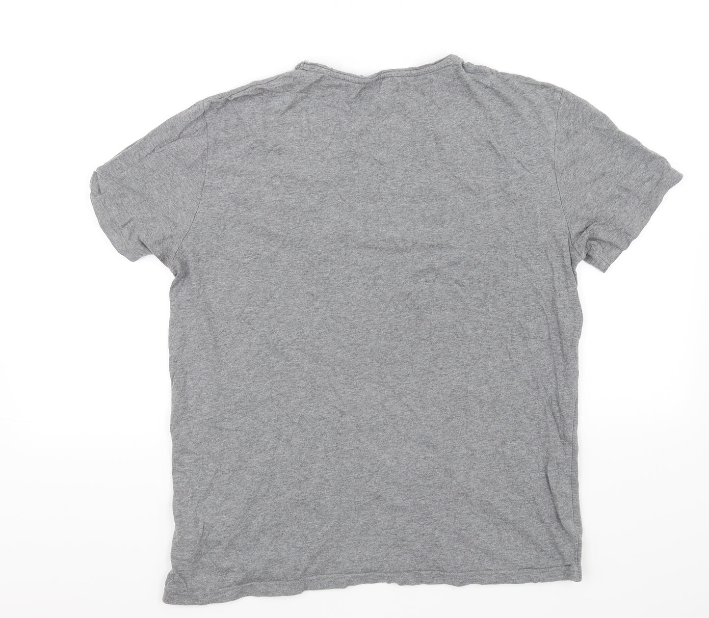 River Island Mens Grey    T-Shirt Size M