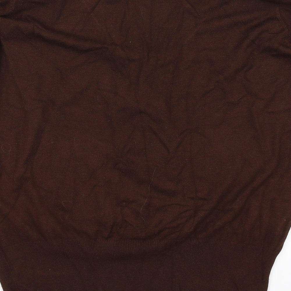 Dorothy Perkins Womens Brown   Pullover Jumper Size 18