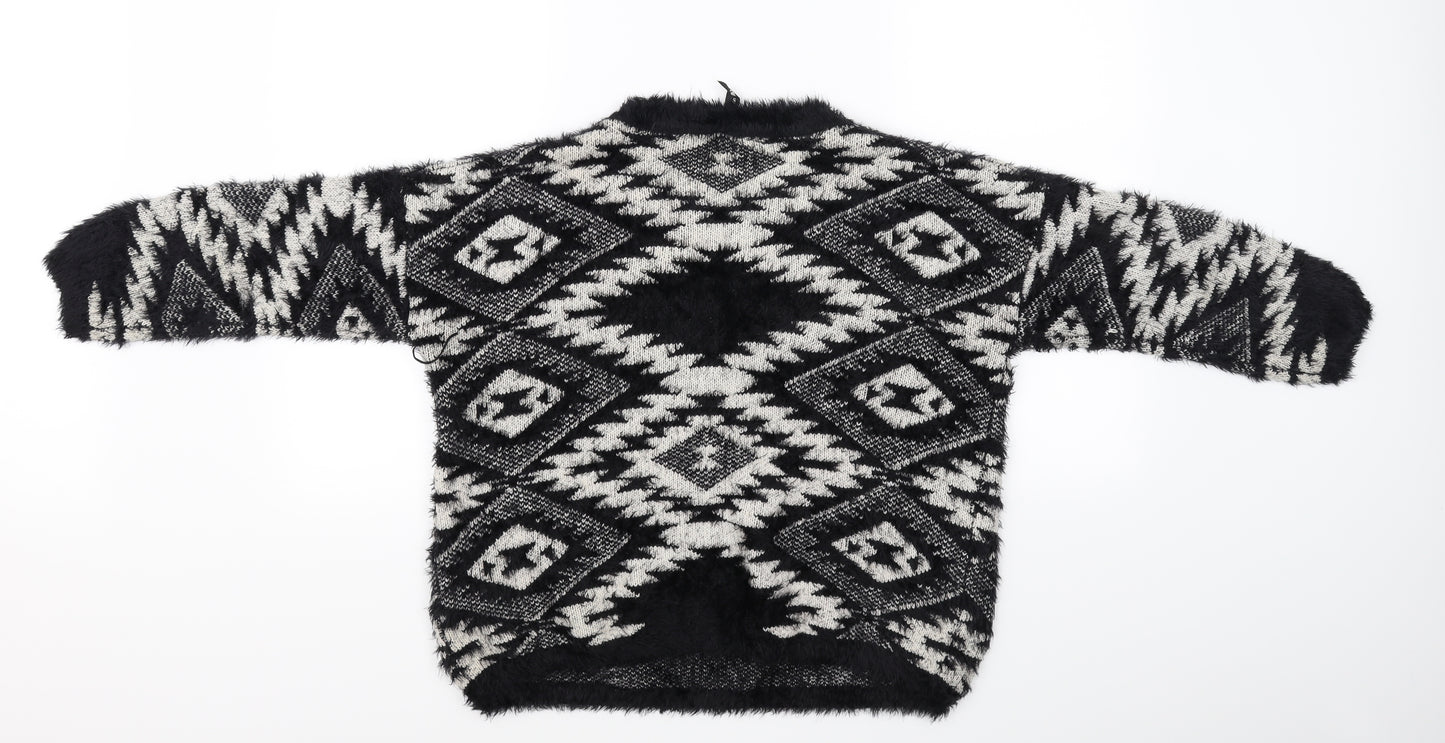 Preworn Womens Black   Pullover Jumper Size 12