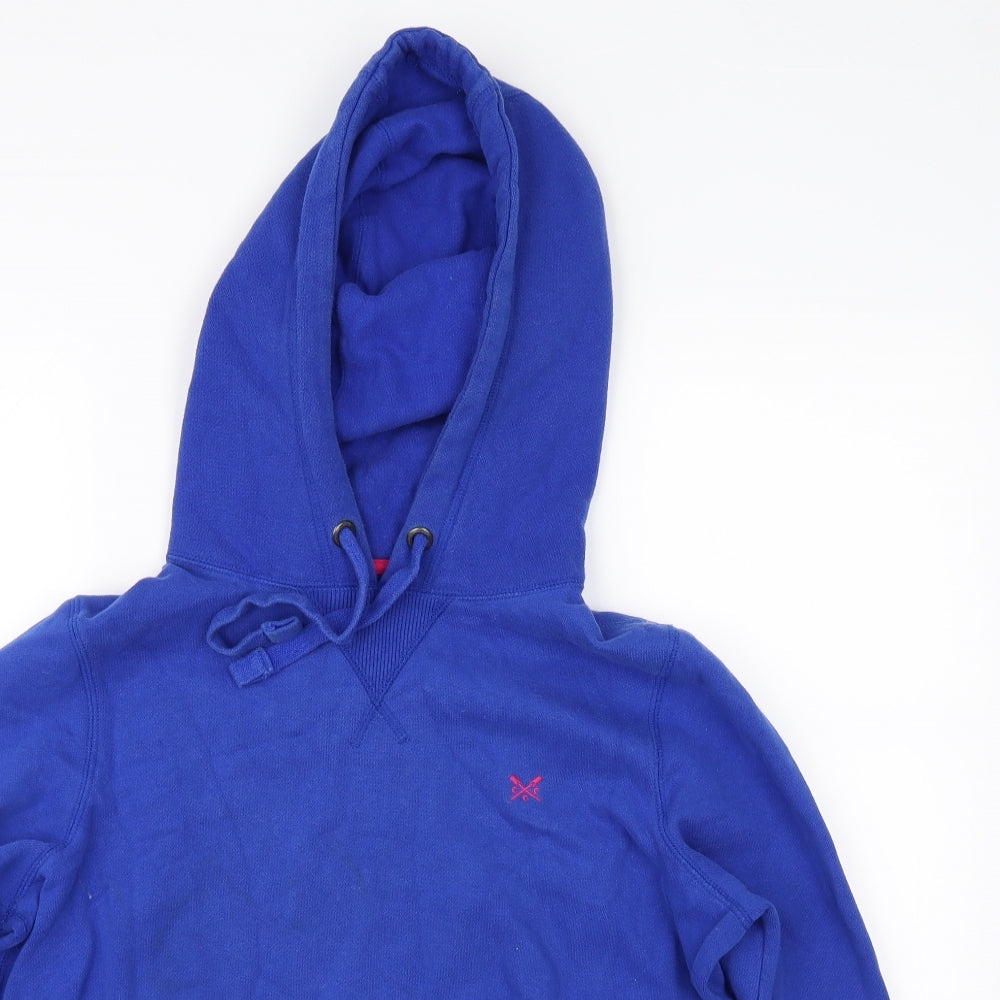 Crew Clothing company Womens Blue   Pullover Hoodie Size 10