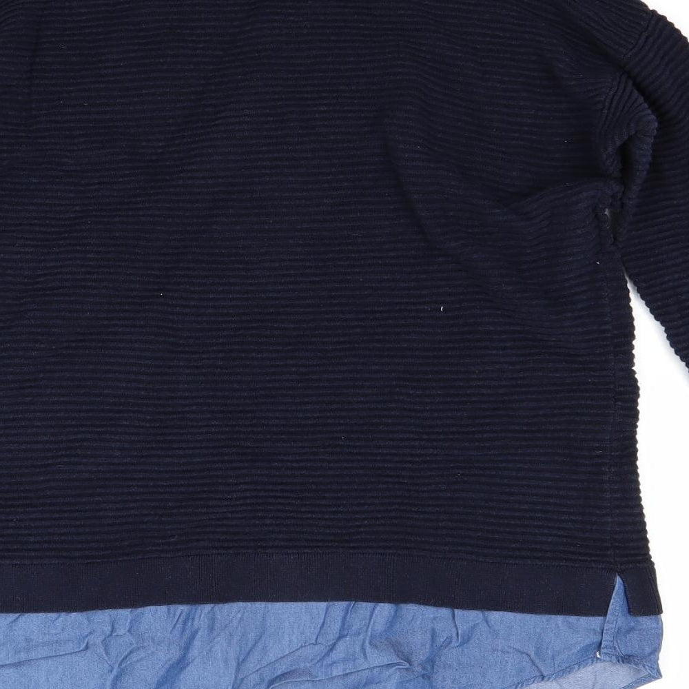 Dorothy Perkins Womens Blue   Pullover Jumper Size 16