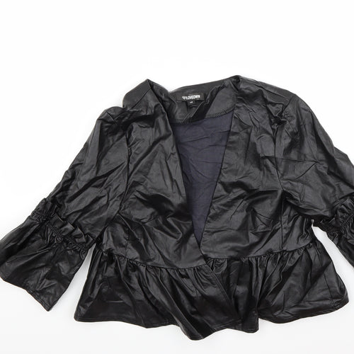 loveown Womens Black   Jacket Coat Size 14
