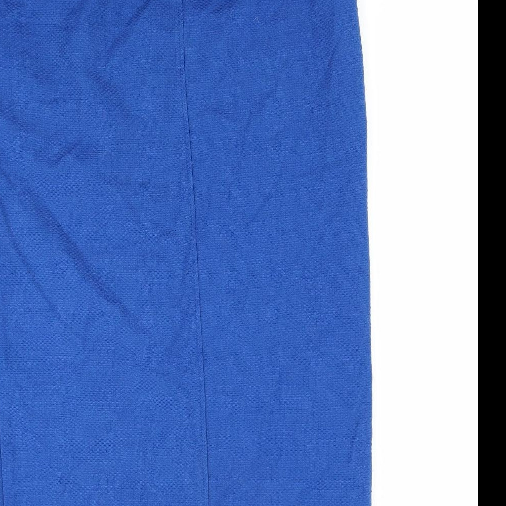 Marks and Spencer Womens Blue   A-Line Skirt Size 14