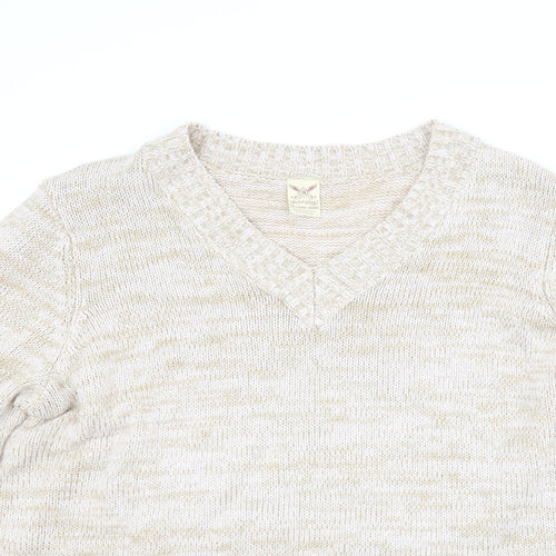 Preworn Womens Beige   Pullover Jumper Size 20