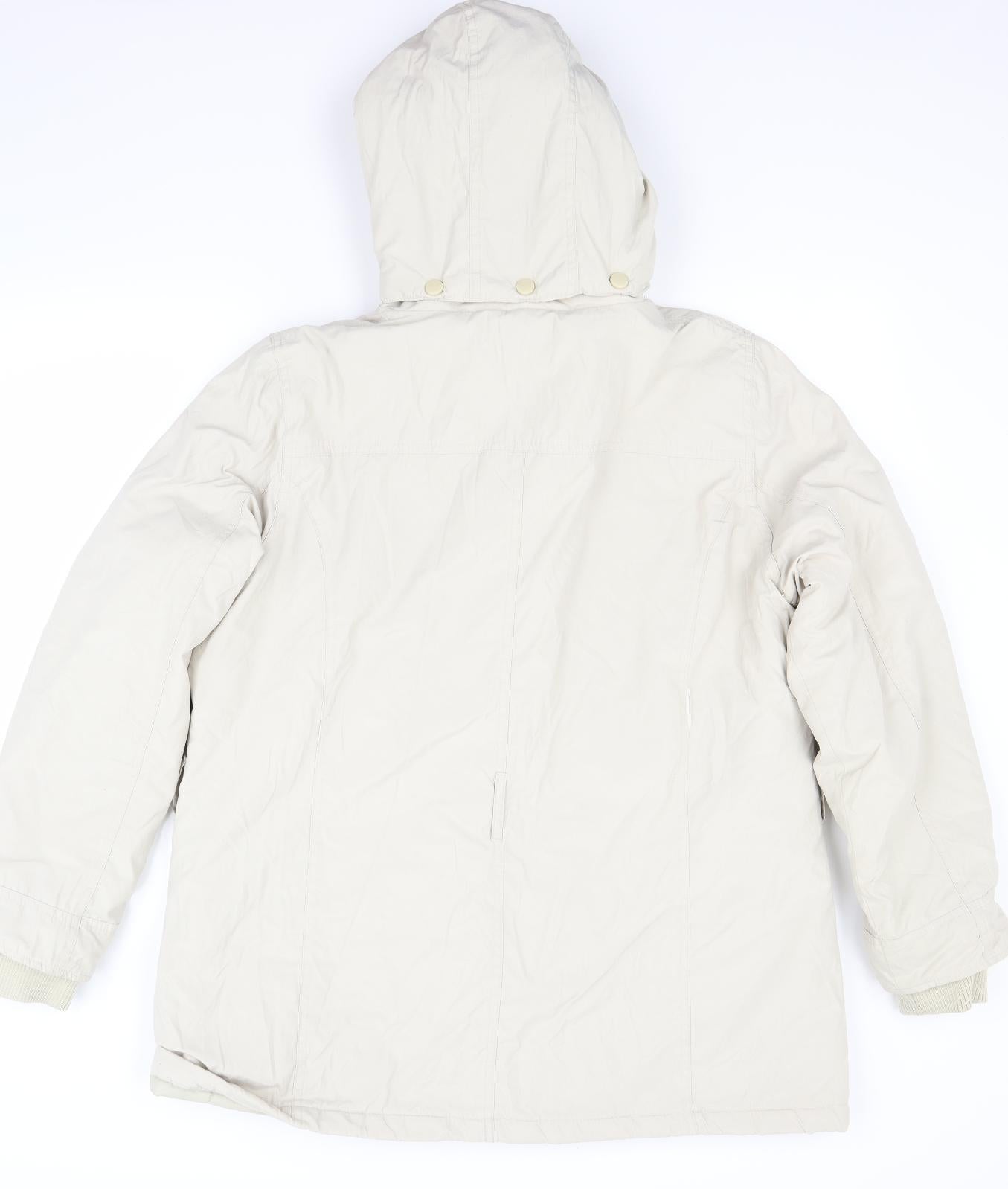 Dorothy Perkins Womens Beige   Windbreaker Coat Size 20