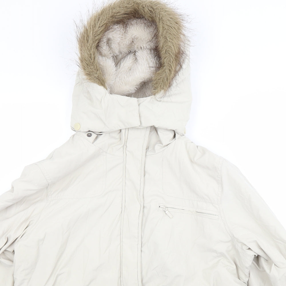 Dorothy Perkins Womens Beige   Windbreaker Coat Size 20
