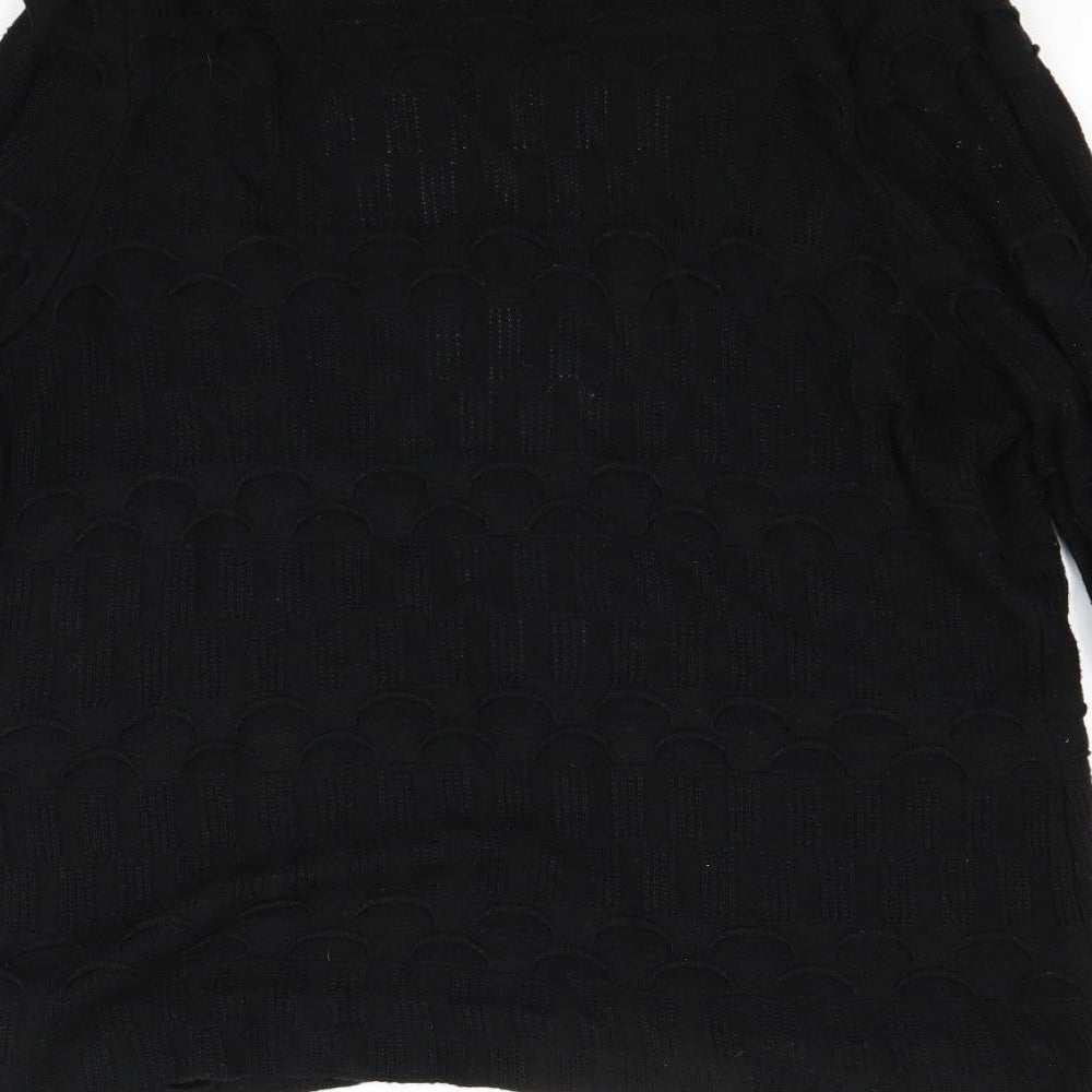 Per Una Womens Black   Cardigan Jumper Size 12
