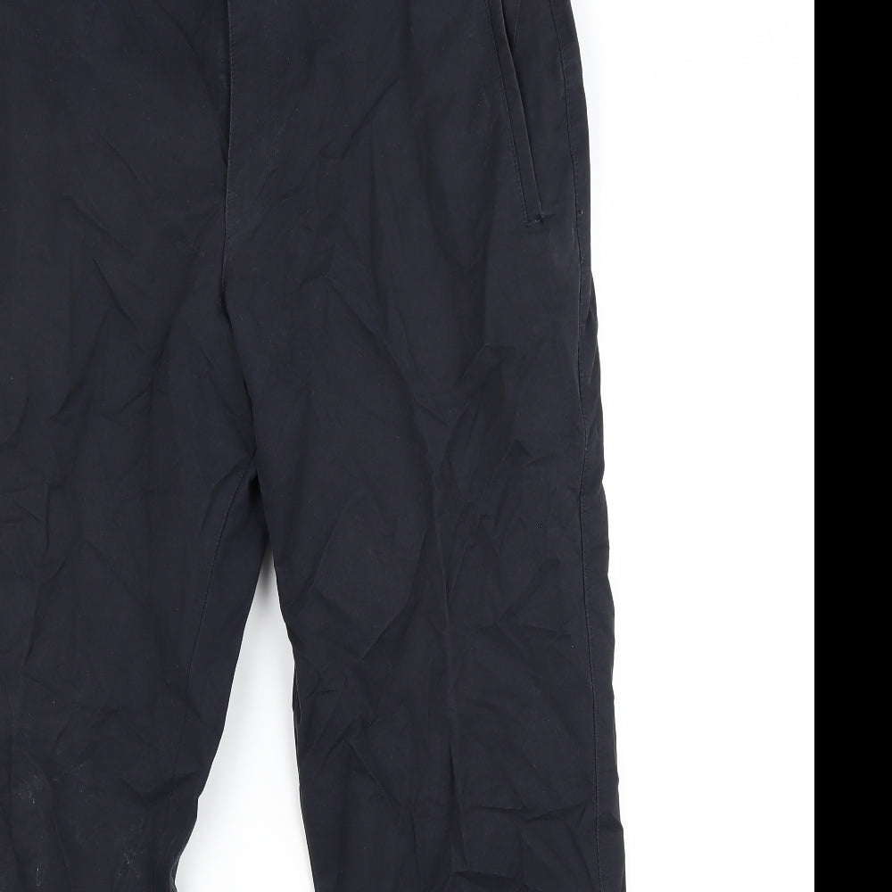 Marks and Spencer Mens Blue   Trousers  Size 36 L29 in