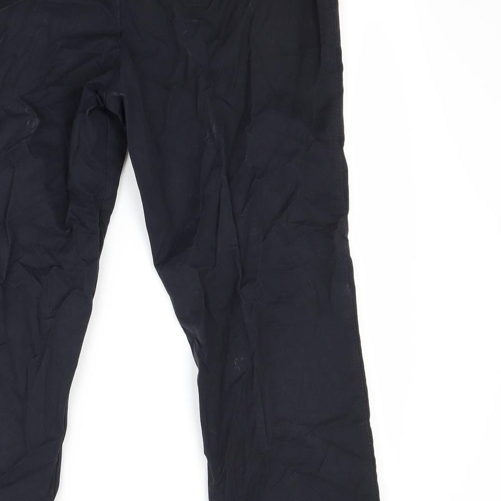 Marks and Spencer Mens Blue   Trousers  Size 36 L29 in