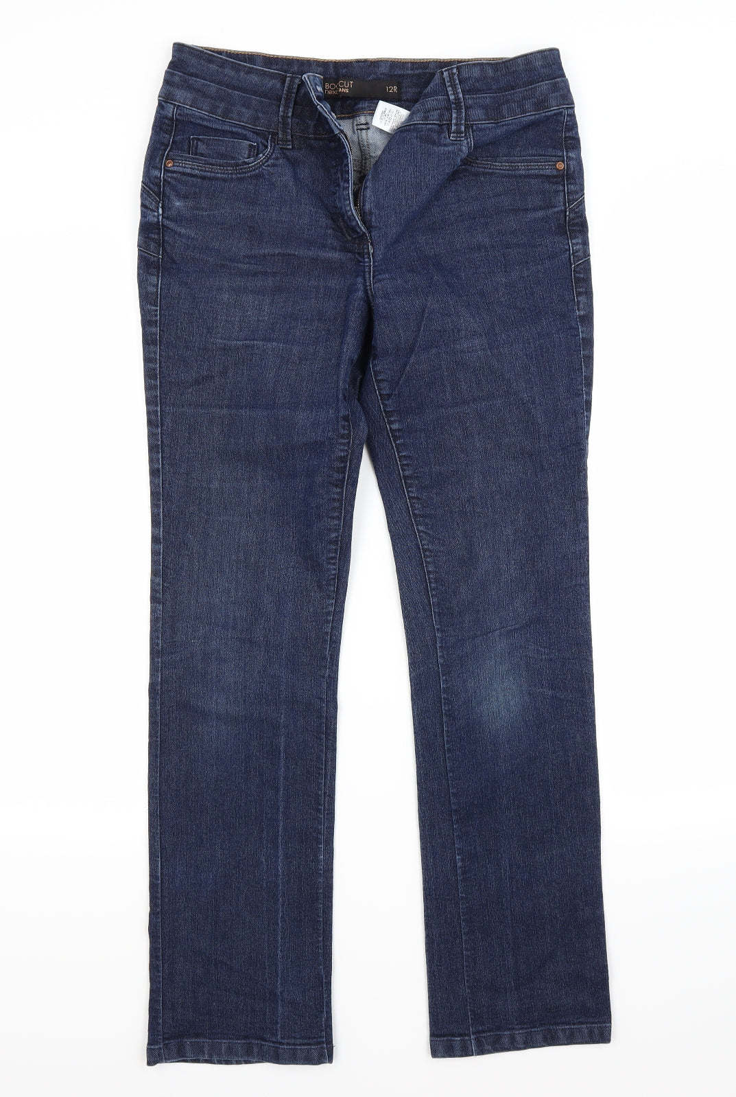 NEXT Womens Blue  Denim Bootcut Jeans Size 12 L29 in