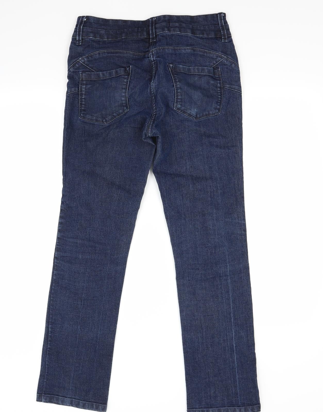 NEXT Womens Blue  Denim Bootcut Jeans Size 12 L29 in