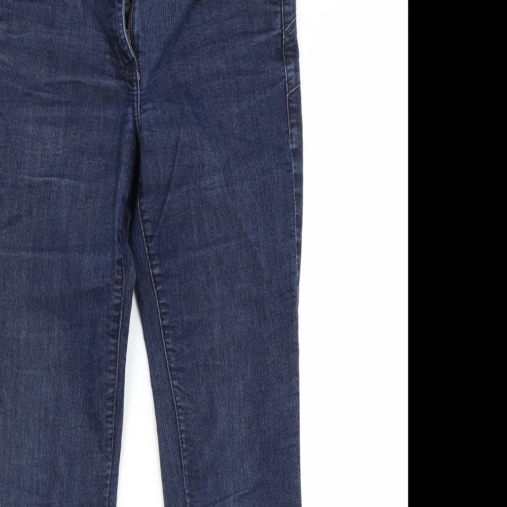 NEXT Womens Blue  Denim Bootcut Jeans Size 12 L29 in
