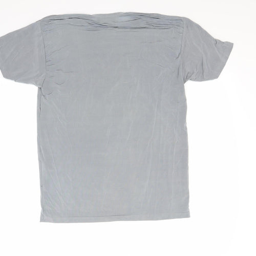 Tipsy Elves Womens Grey   Basic T-Shirt Size L