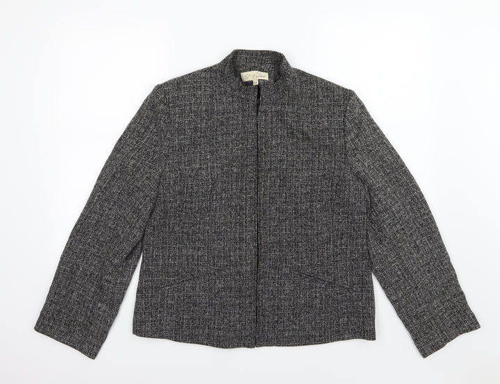 EWM Womens Grey Jacket Size 14