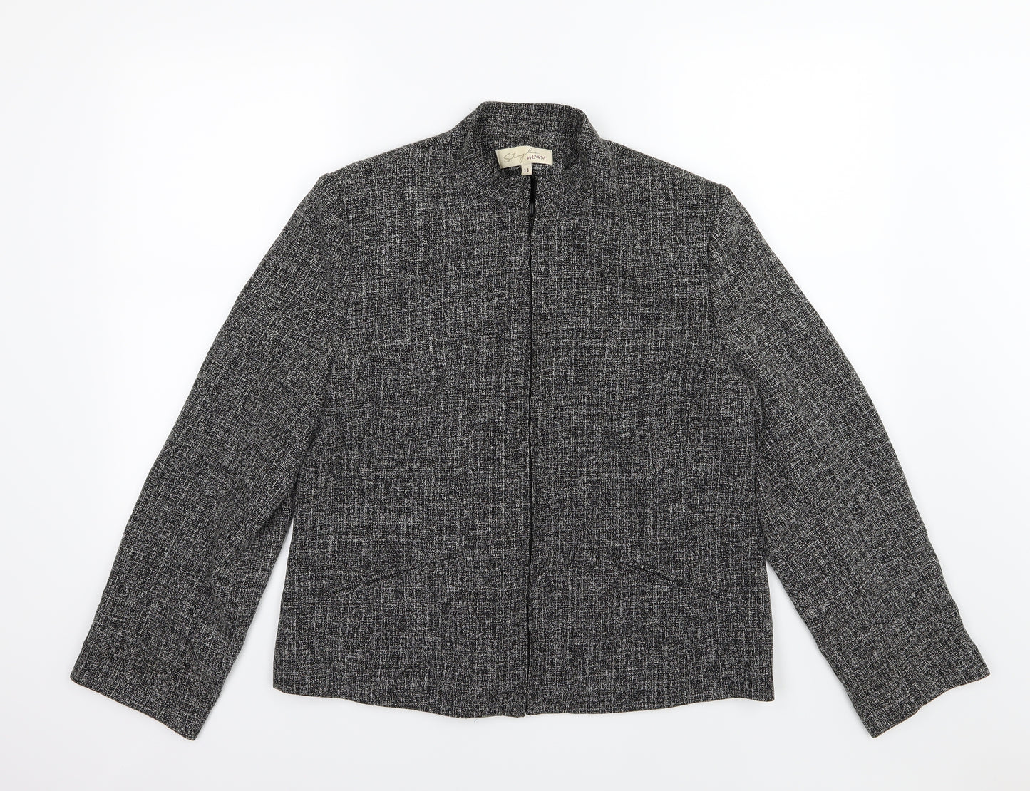 EWM Womens Grey   Jacket  Size 14