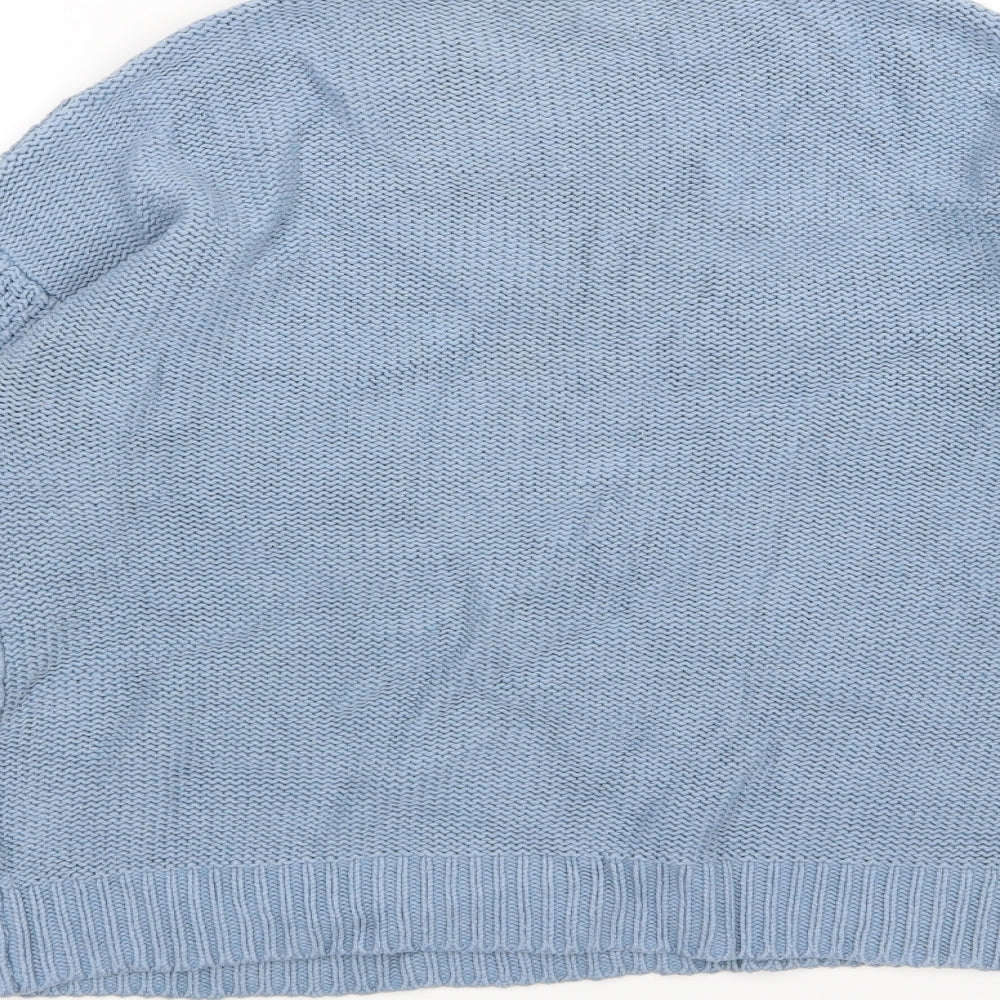 TU Womens Blue  Knit Pullover Jumper Size 16