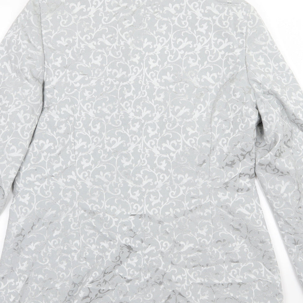 Classic Womens Silver   Jacket  Size 20