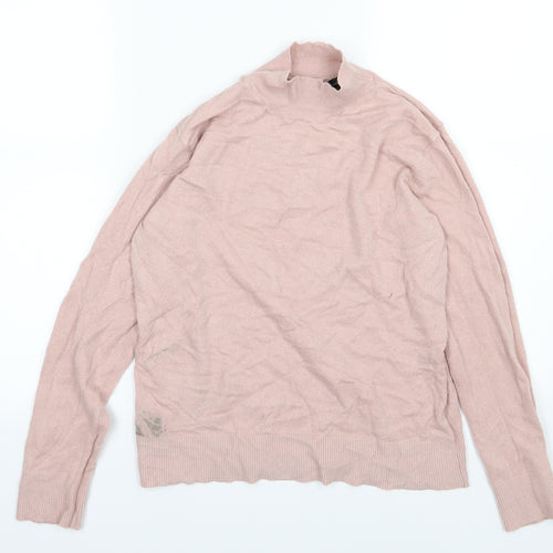 Primark Womens Pink  Knit Pullover Jumper Size 14