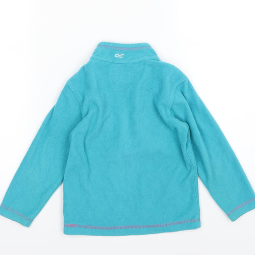 Regatta Girls Blue  Fleece Jacket  Size 3-4 Years