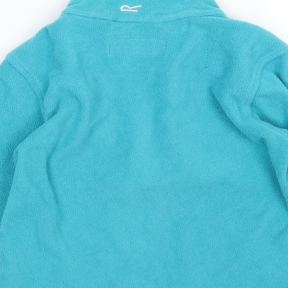 Regatta Girls Blue  Fleece Jacket  Size 3-4 Years