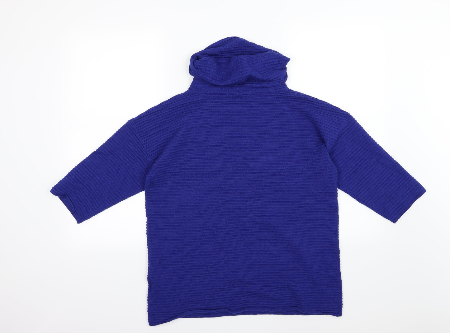 Paramour Womens Blue  Knit Pullover Jumper Size M