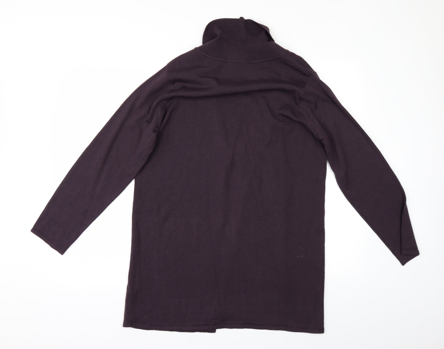Marks and Spencer Womens Red   Cardigan Jumper Size 16