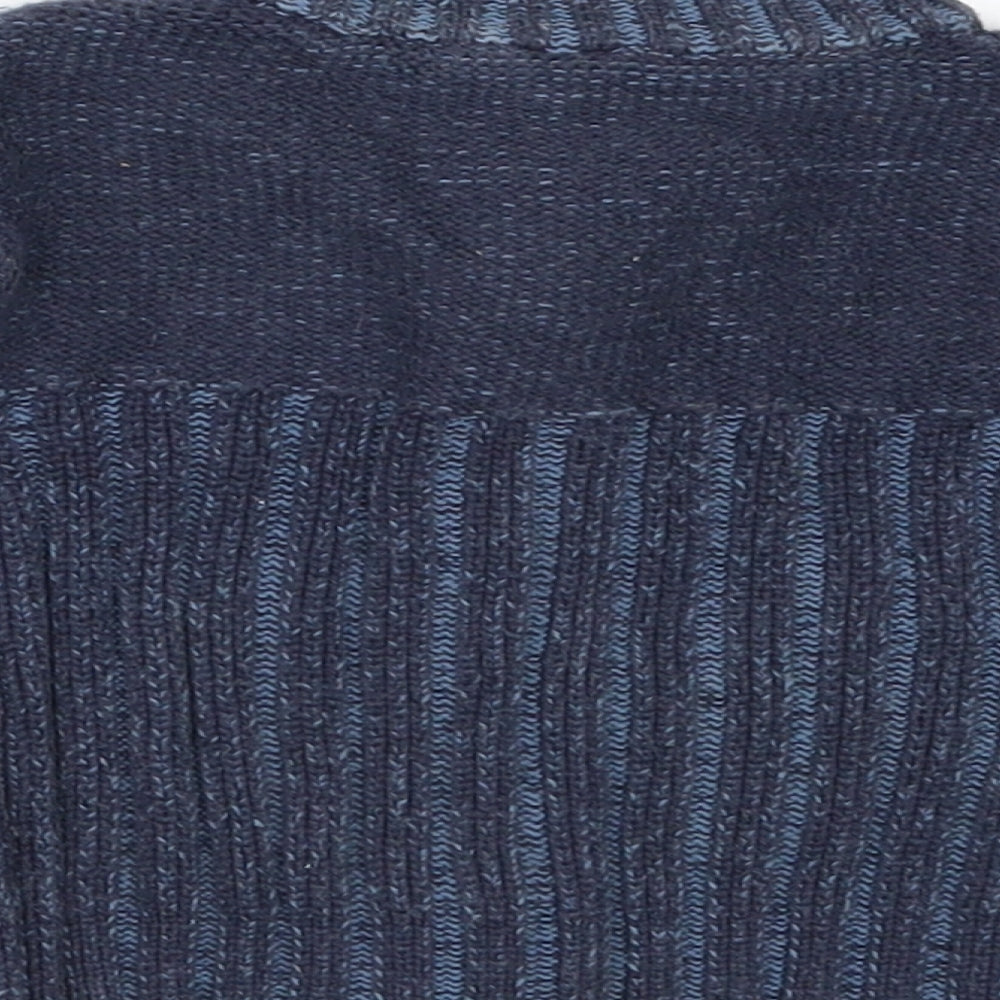Mini Mode Boys Blue   Cardigan Jumper Size 3-6 Months