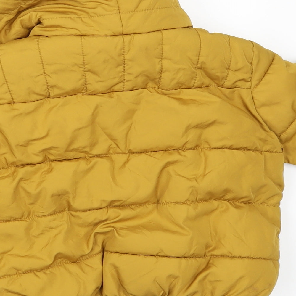 George Boys Yellow   Gilet Jacket Size 18-24 Months