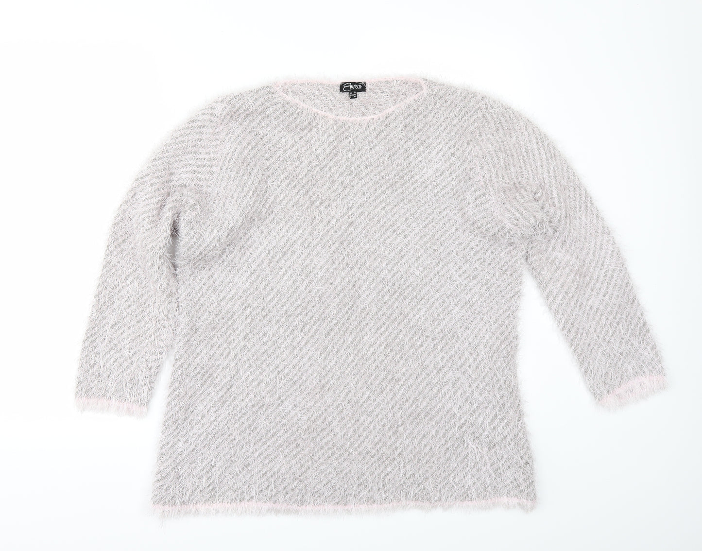 Emreco Womens Pink   Pullover Jumper Size 16