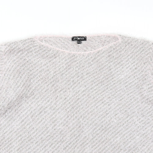 Emreco Womens Pink   Pullover Jumper Size 16