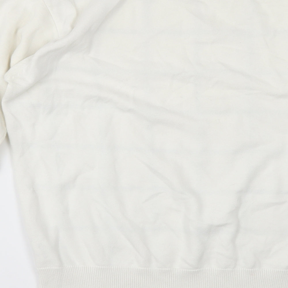 Petroleum Mens Silver   Pullover Jumper