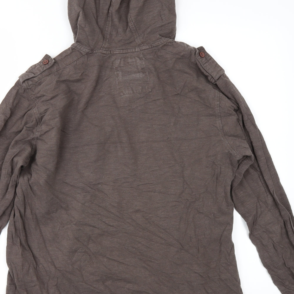 George Mens Brown    T-Shirt Size S