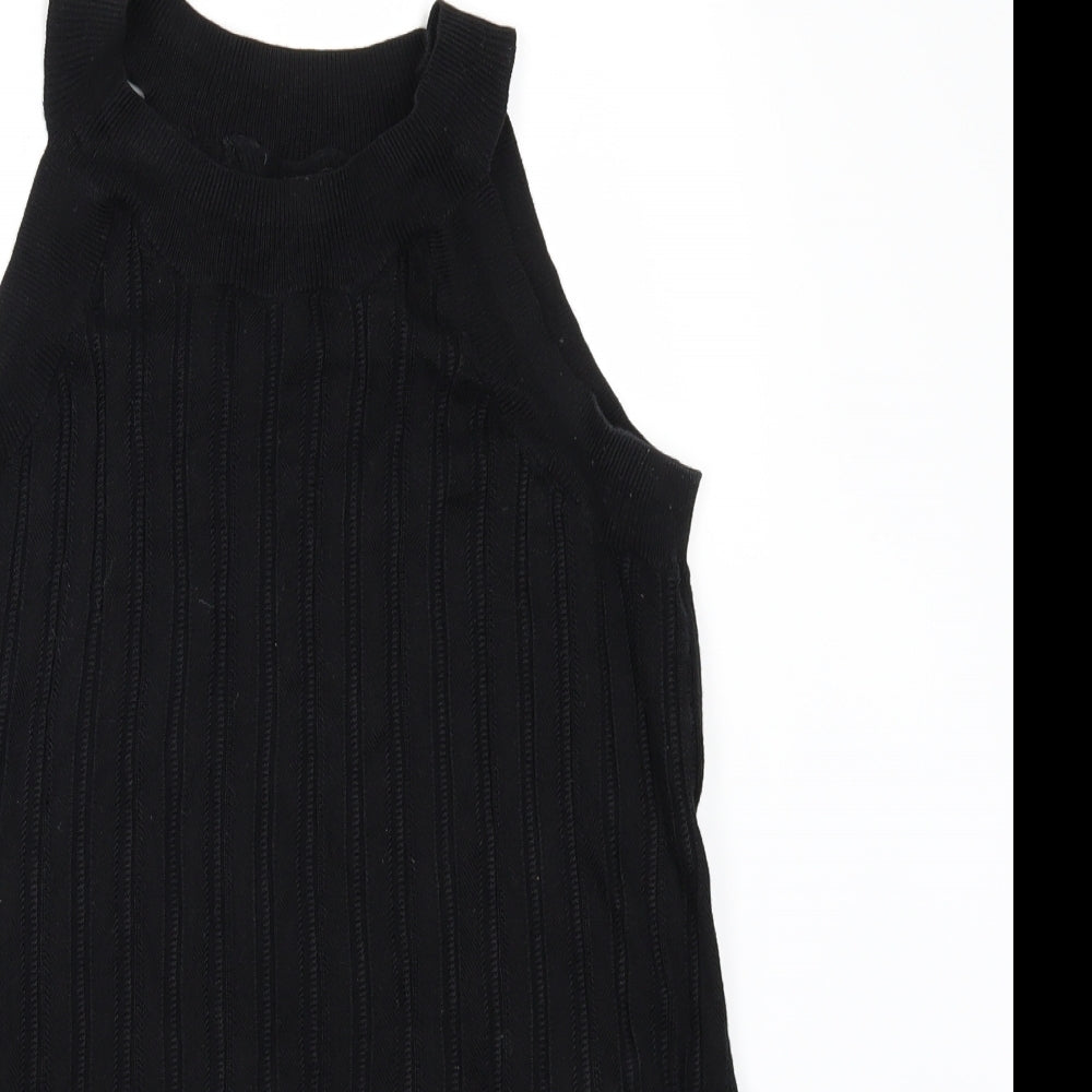 NEXT Womens Black   Camisole T-Shirt Size 14