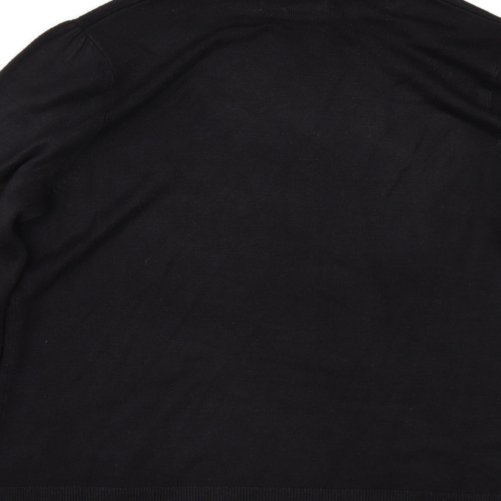 TU Womens Black   Pullover Jumper Size 16