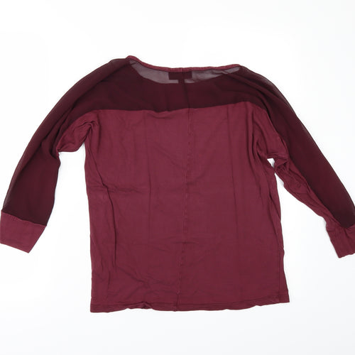 Warehouse Womens Red   Basic Polo Size 12