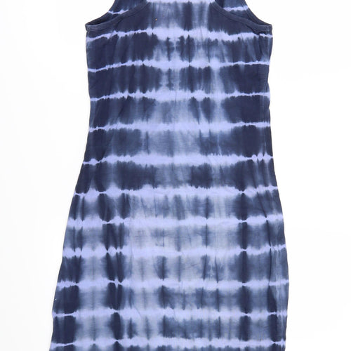 Superdry Womens Blue   T-Shirt Dress  Size S
