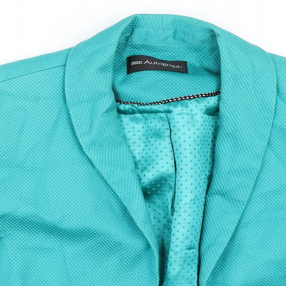Marks and Spencer Womens Blue   Jacket Blazer Size 18