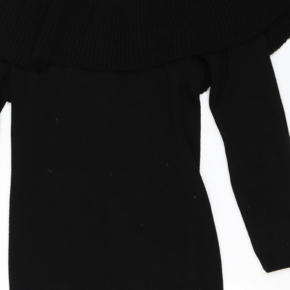 Quiz Womens Black   Jumper Dress  Size S