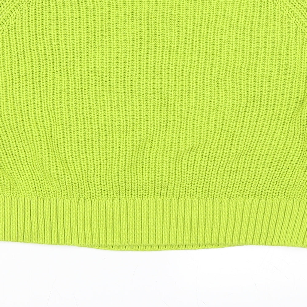 H&M Womens Green   Pullover Jumper Size S