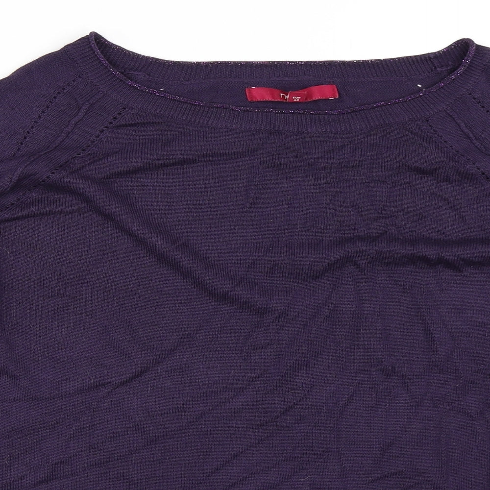 NEXT Womens Purple   Pullover Jumper Size 16