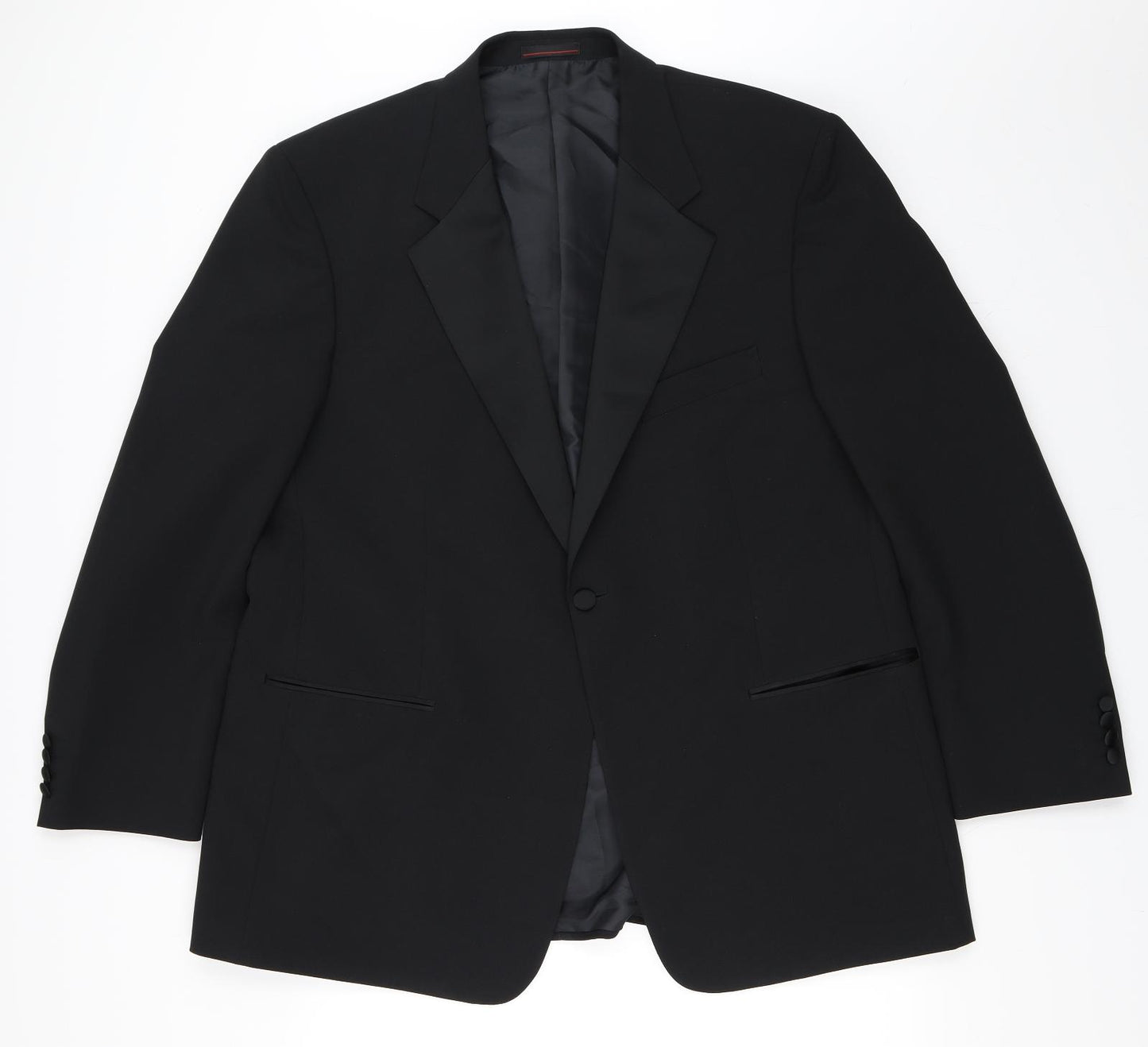 1860 Menswear Mens Black   Jacket Blazer Size 46