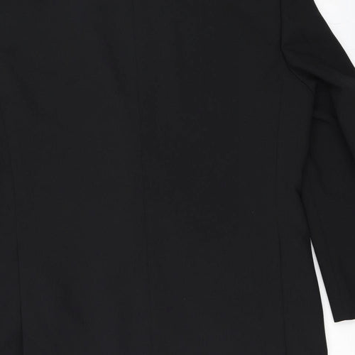 1860 Menswear Mens Black   Jacket Blazer Size 46