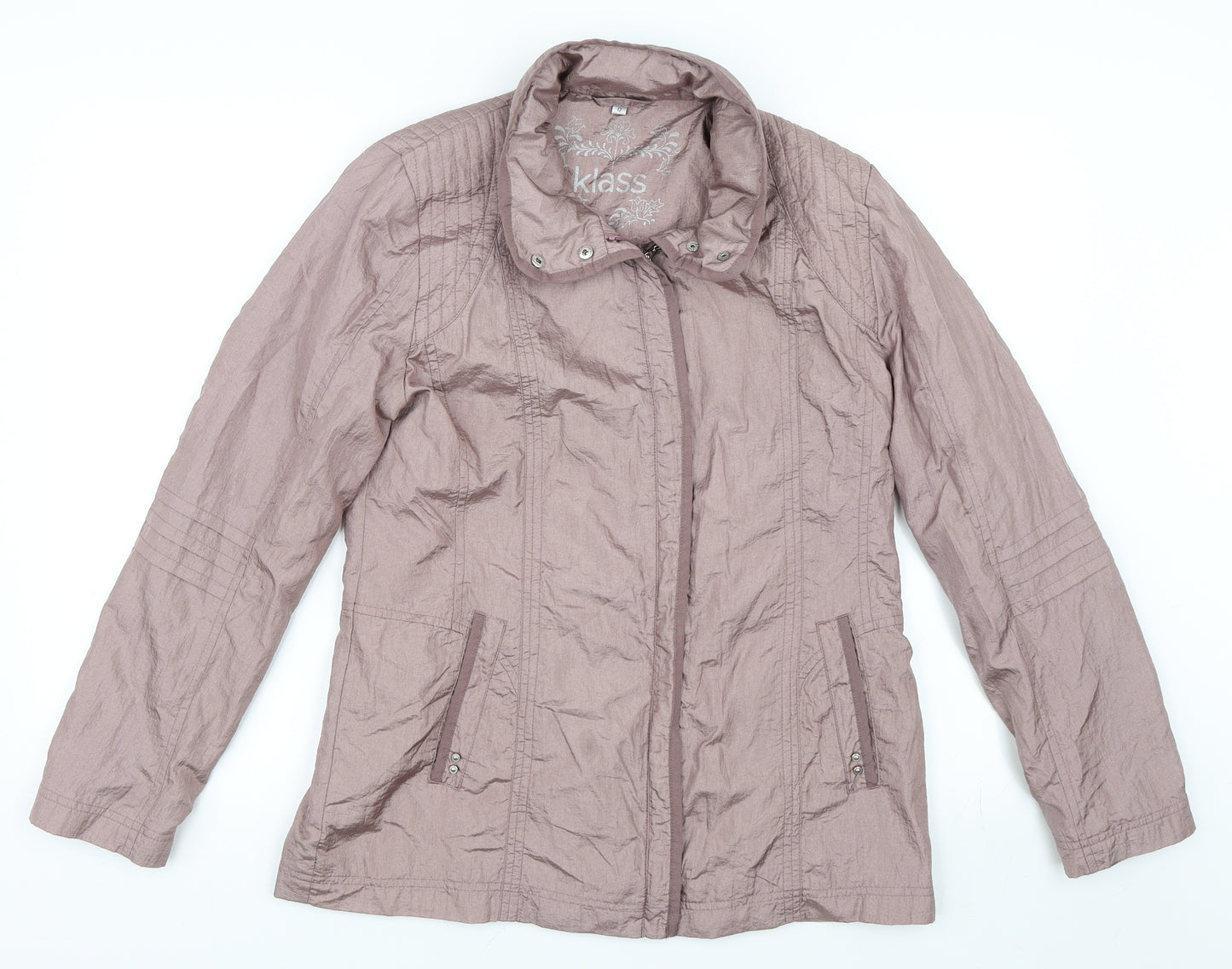 Klass Womens Pink   Jacket  Size 12