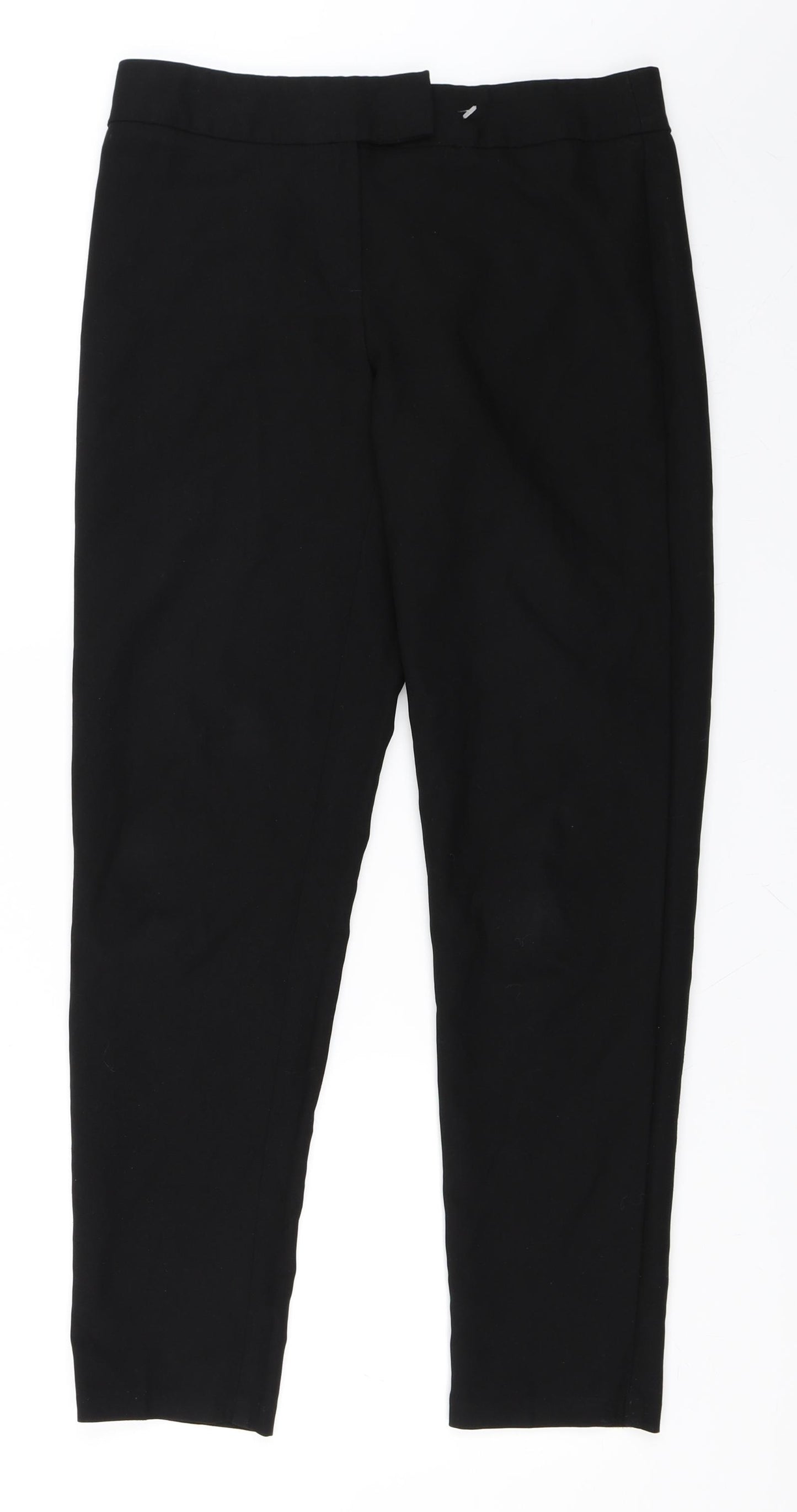 George Womens Black   Trousers  Size 10 L28 in